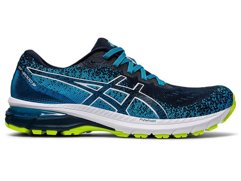 Pánské Běžecké Boty Asics GT-2000 Tyrkysové 69703SXAI